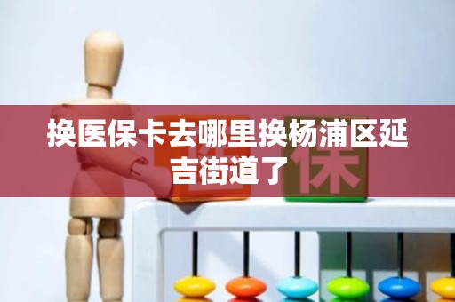 南京换医保卡去哪里换杨浦区延吉街道了